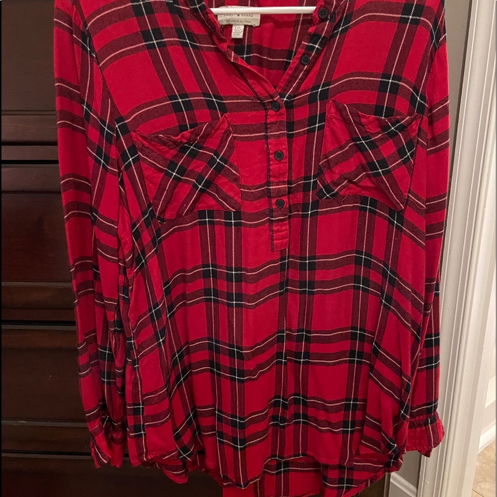 Red and black flannel